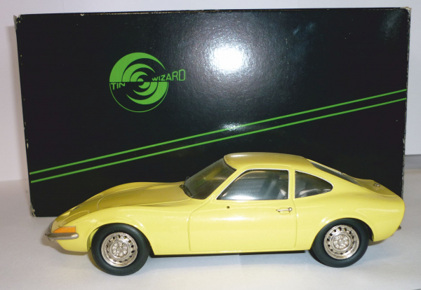 Tin Wizard 8051 Opel GT gelb 1:43