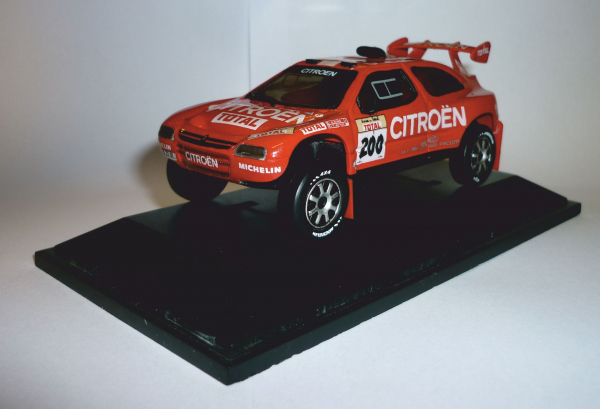 Heller Fertigmodell Citroen ZX Rallye Granada-Dakar 1:43
