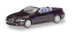 Herpa 023245-002 BMW 6er Cabrio schwarz 1:87 Spur HO