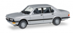 Herpa 038652 BMW 528i (E28) Limousine silbermet. 1:87 HO