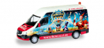 Herpa 092784 MB Sprinter 2013 Kastenwagen Hochdach "Circus Roncalli" 1:87 Spur H0