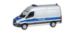 Herpa 094238 MB Sprinter 2013 Kastenwagen Hochdach Polizei Sachsen 1:87 Spur HO