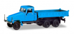 Herpa 308670 IFA G5 Dreiseitenkipper blau 1:87 Spur HO