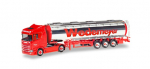 Herpa 310079 Scania CS 20 ND Chromtanksattelzug "Wedemeyer" 1:87 Spur HO