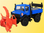 Kibri 14997 MB Unimog mit Seitenschneefräse 1:87 HO Bausatz