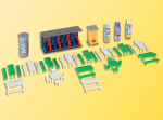 Kibri 38608 Ausgestaltungsset "Rund um den Wochenmarkt" 1:87 HO Bausatz