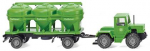 Wiking 038598 MB Trac 1976 - 1991 mit Siloanhänger "Raiffeisen" 1:87 Spur H0