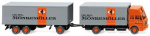 Wiking 045901 MB 1638 Hochdach Kofferhängerzug 1973 - 1980 "Mönkemöller" 1:87 Spur HO