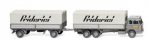 Wiking 047502 Hanomag Henschel Pritsche-/Planenhängerzug 1969 - 1970 "Friderici" 1:87 Spur H0