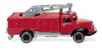Wiking 062304 Magirus Rundhauber Rüstwagen 1956 - 1961 Feuerwehr 1:87 Spur H0