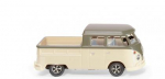 Wiking 078907 VW T1b Doppelkabiner 1963 - 1967 olivgrau/perlweiß 1:87 Spur H0