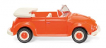 Wiking 080209 VW Käfer Cabrio 1969 - 1974 orange "100 Jahre Sieper" 1:87 Spur H0