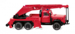 Wiking 086149 Magirus Uranus 3-achs Kranwagen KW 15 1957 - 1971 Feuerwehr 1:87 Spur H0