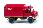 Wiking 086160 MB Unimog U 1700 L Pritsche/Plane 1975 - 1993 Feuerwehr 1:87 Spur H0