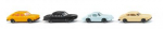 Wiking 091307 4-teiliges Set klassische Personenwagen 1963 - 1976 1:160 Spur N