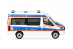 Herpa 962391 MB Sprinter ´18 Fensterbus Hochdach Krankentransportwagen ASB Wünschewagen Niedersachsen 1:87 Spur H0